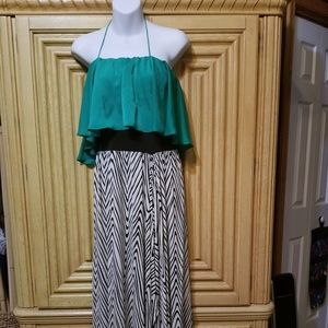 Tbags Los angeles maxi dress NWT medium